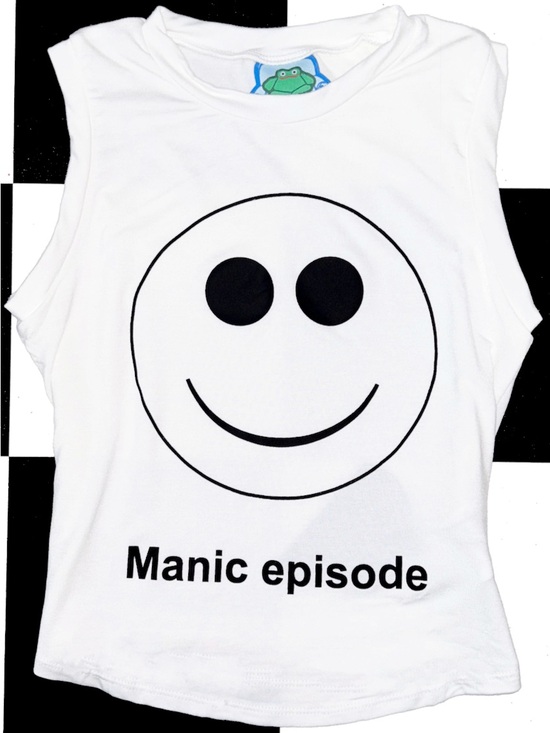 omighty Tops - NWT OMIGHTY MANIC EPISODE BABY TANK SMALL